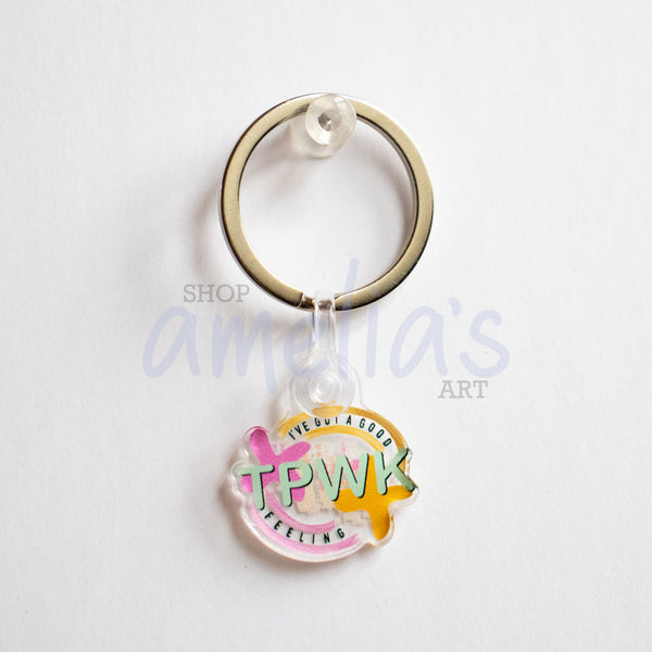 Treat People With Kindness - Keychain