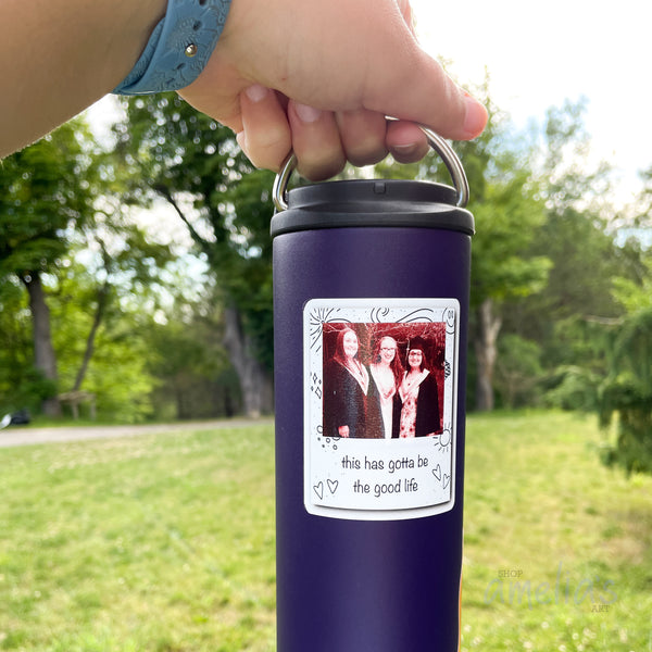 Polaroid Clear - Waterproof Sticker